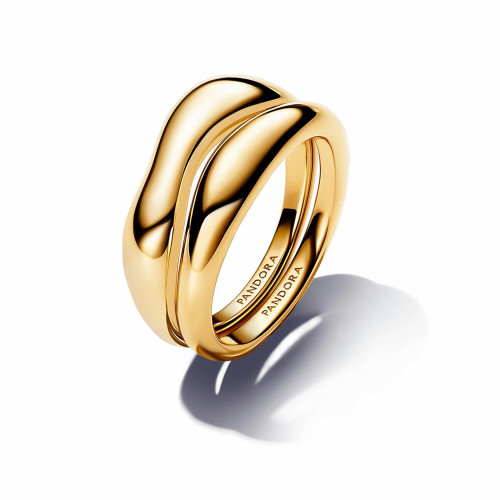 Anillo Pandora Combinables Forma Orgánica