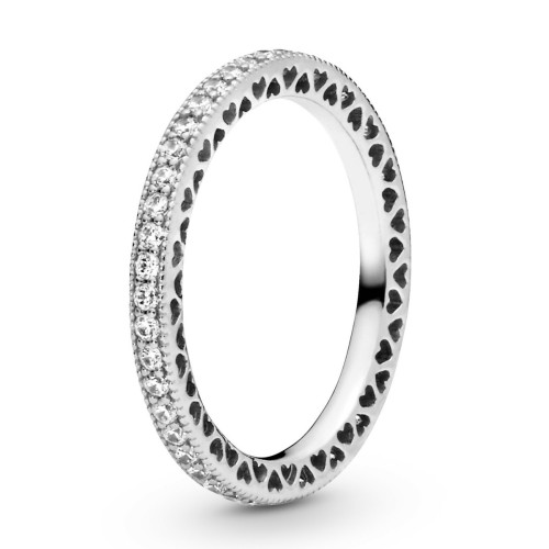 Pandora Anillo Corazones - 190963CZ