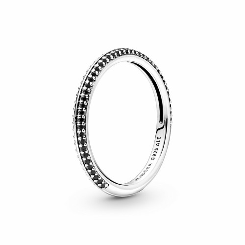 Pandora Anillo Pavé Circonitas Negras - 199679C02