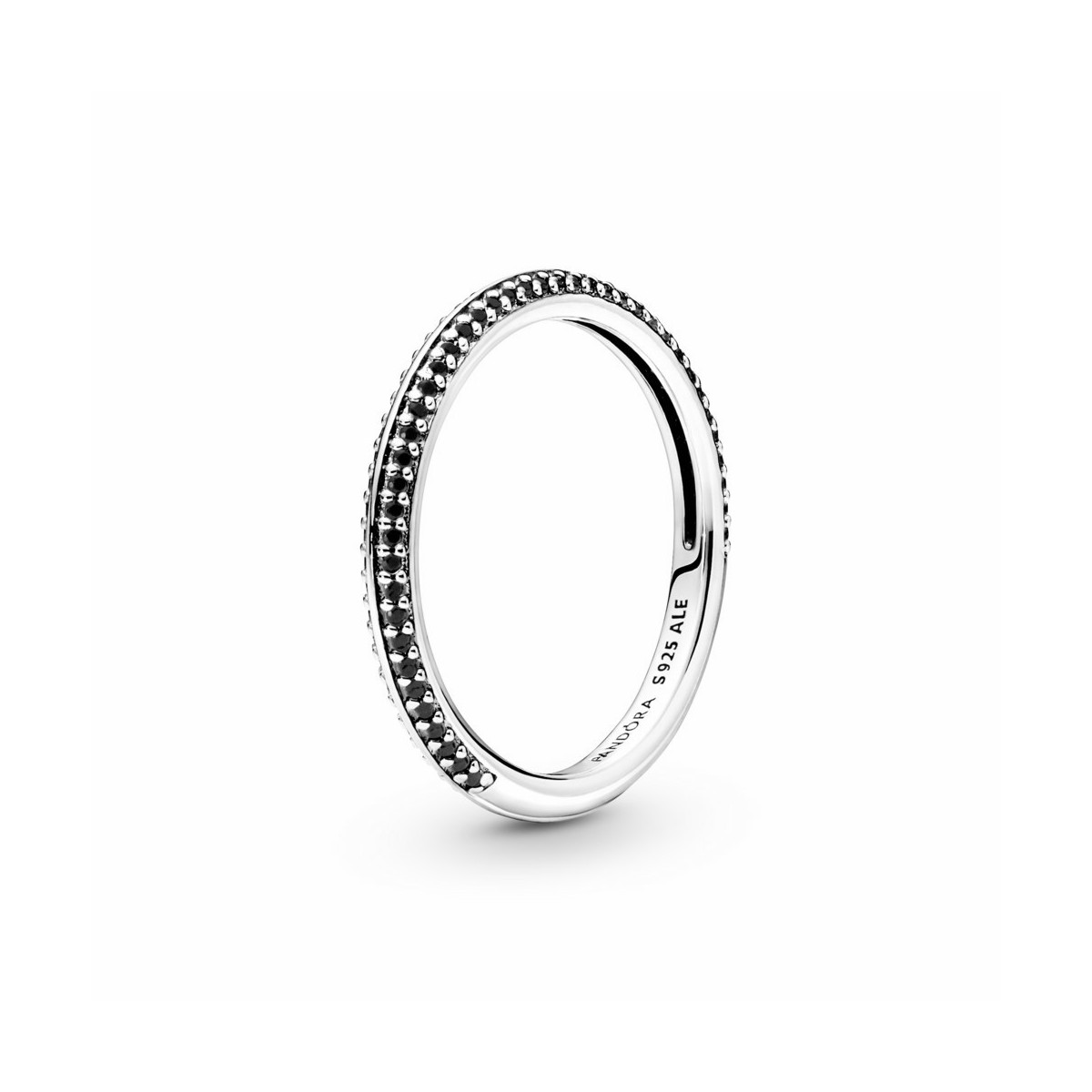 Pandora Anillo Pavé Circonitas Negras - 199679C02