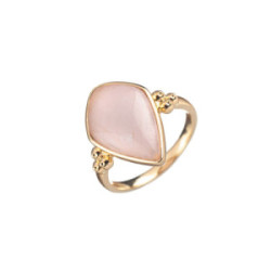 Agatha Paris Anillo Moon Cuarzo Rosa - 2280030-307