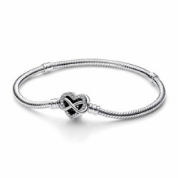 Pulsera Pandora Moments Cierre Infinito Brillante Corazón - 592645C01
