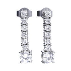 Diamonfire Pendientes Riviere Circonitas