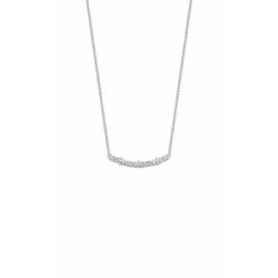 Lotus Silver Collar Plata Circonitas Baguette