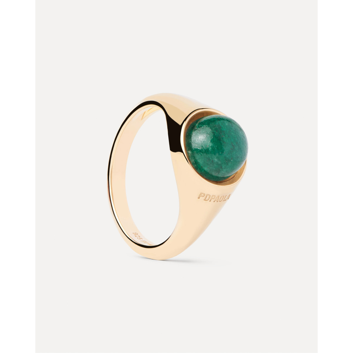 Anillo Lunar Aventurina Verde - AN01-B19