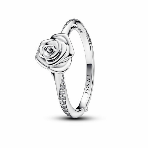 Anillo Rosa Floreciendo Pandora - 193215C01