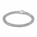 Pulsera Pandora Cadena Pavé Cuban Timeless - 593008C01