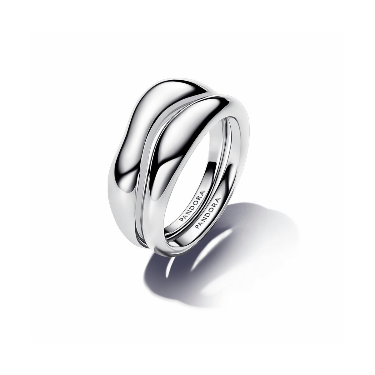 Anillos Pandora Combinables Forma Orgánica - 163264C00