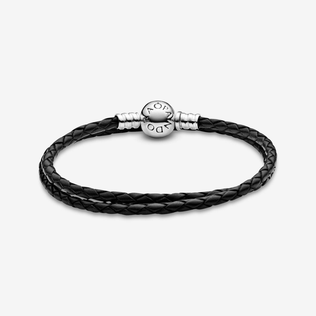 Pandora Pulsera Moments Cuero Trenzado - 590745CBK