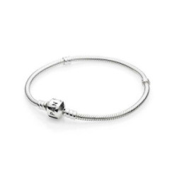 Pulsera Moments Plata Cierre Icónico - 590702HV