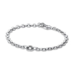 Pulsera Pandora Cuero Trenzado Azul - 592777C01