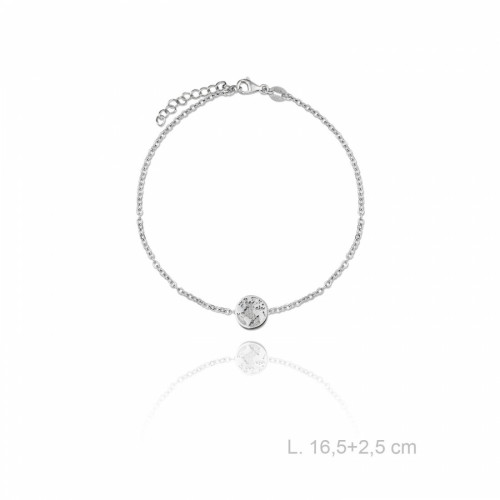 Pulsera Plata Mini mundo