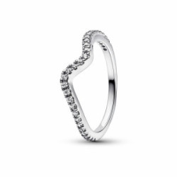 Pandora Anillo Ola Brillante Plata - 192539C01