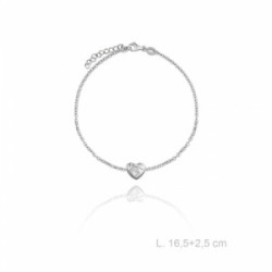 las Joyas de Irene Pulsera Mini Mundo Corazón