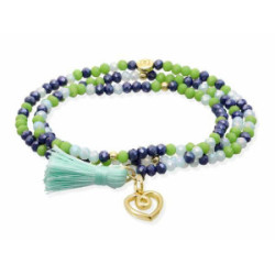 Marina García Pulsera ZEN NENUFAR con charm Love