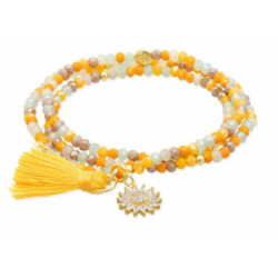 Pulsera ZEN MOSTAZA con sol