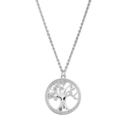 COLLAR ARBOL VIDA LOTUS SILVER LP3708-1/1 PLATA, MUJER