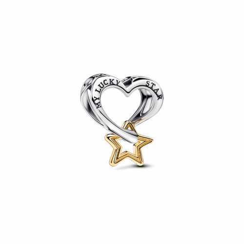 Charm Estrella y Corazón de la Suerte