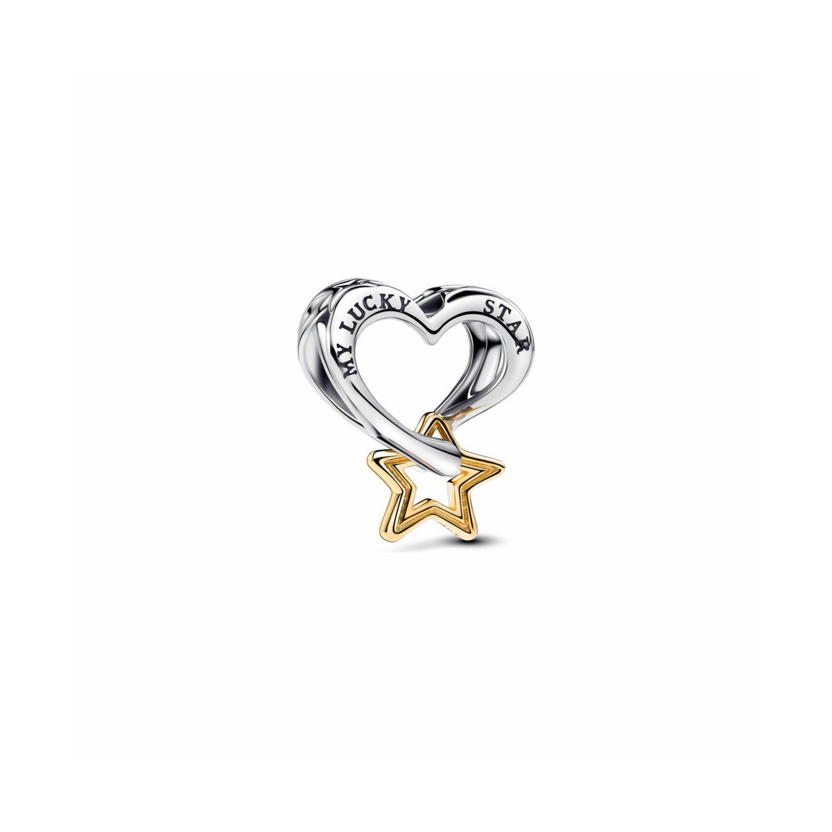 Charm Estrella y Corazón de la Suerte