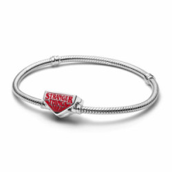 Pulsera Pandora Moments Cadena de Serpiente con Cierre de Stranger Things - 593572C01