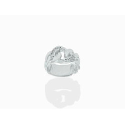 Marina Garcia Anillo Link en Plata