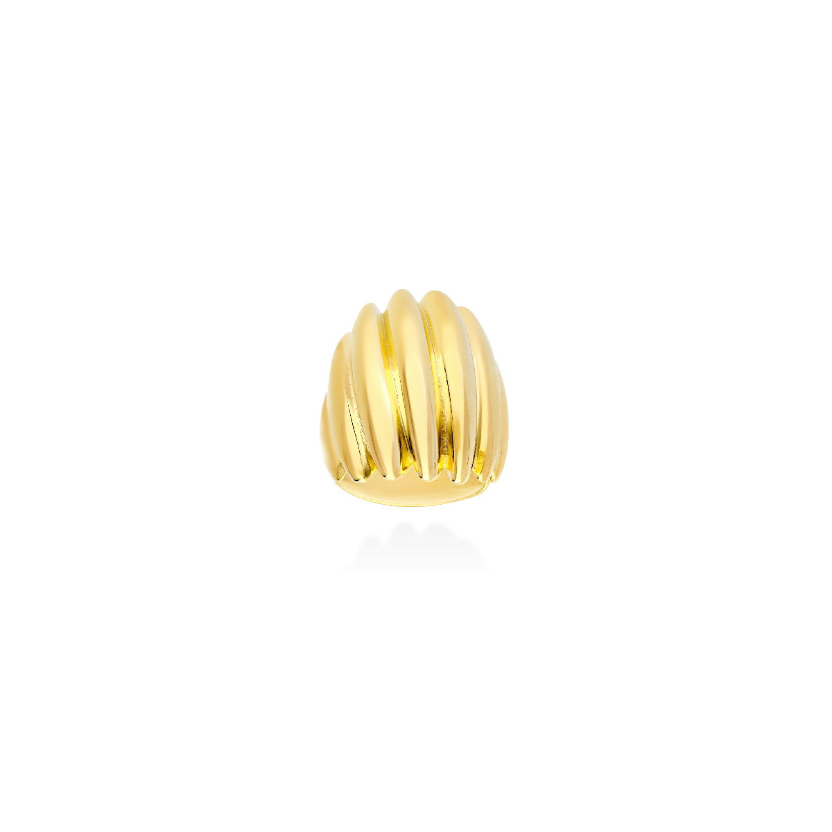 Anillo ECLAT acabado dorado