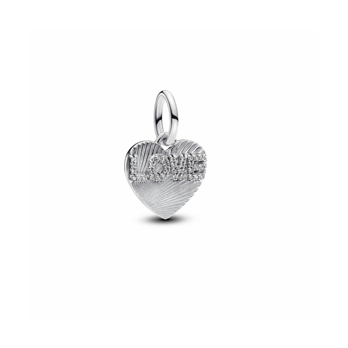 Charm Colgante Grabable Corazón Amor