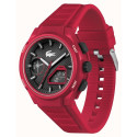 Reloj de silicona analógico y digital LC33 Lacoste Rojo