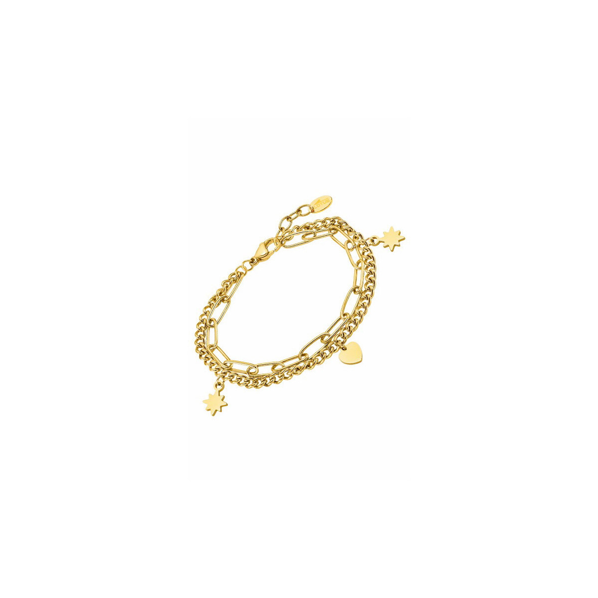 Lotus Style Pulsera Acero Dorado Mujer