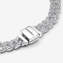 Pulsera Pandora Cadena Pavé Cuban Timeless - 593008C01