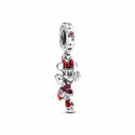 Charm Colgante Minnie Mouse Patinando sobre Hielo de Disney