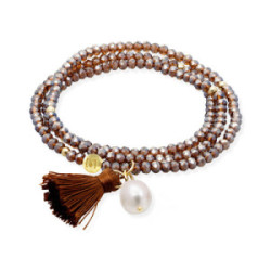 Pulsera Zen Marina García Moka Perla