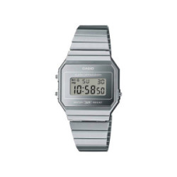 Casio Vintage Acero Esfera Gris