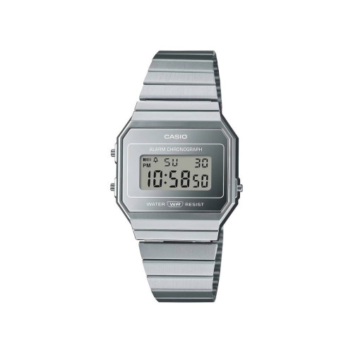 Casio Vintage Acero Esfera Gris