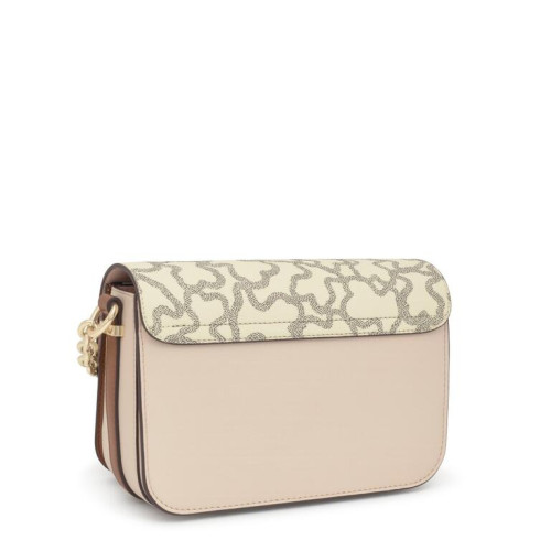Bandolera mediana Chain camel y beige TOUS Kaos Icon