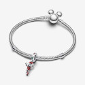 Charm Colgante Minnie Mouse Patinando sobre Hielo de Disney
