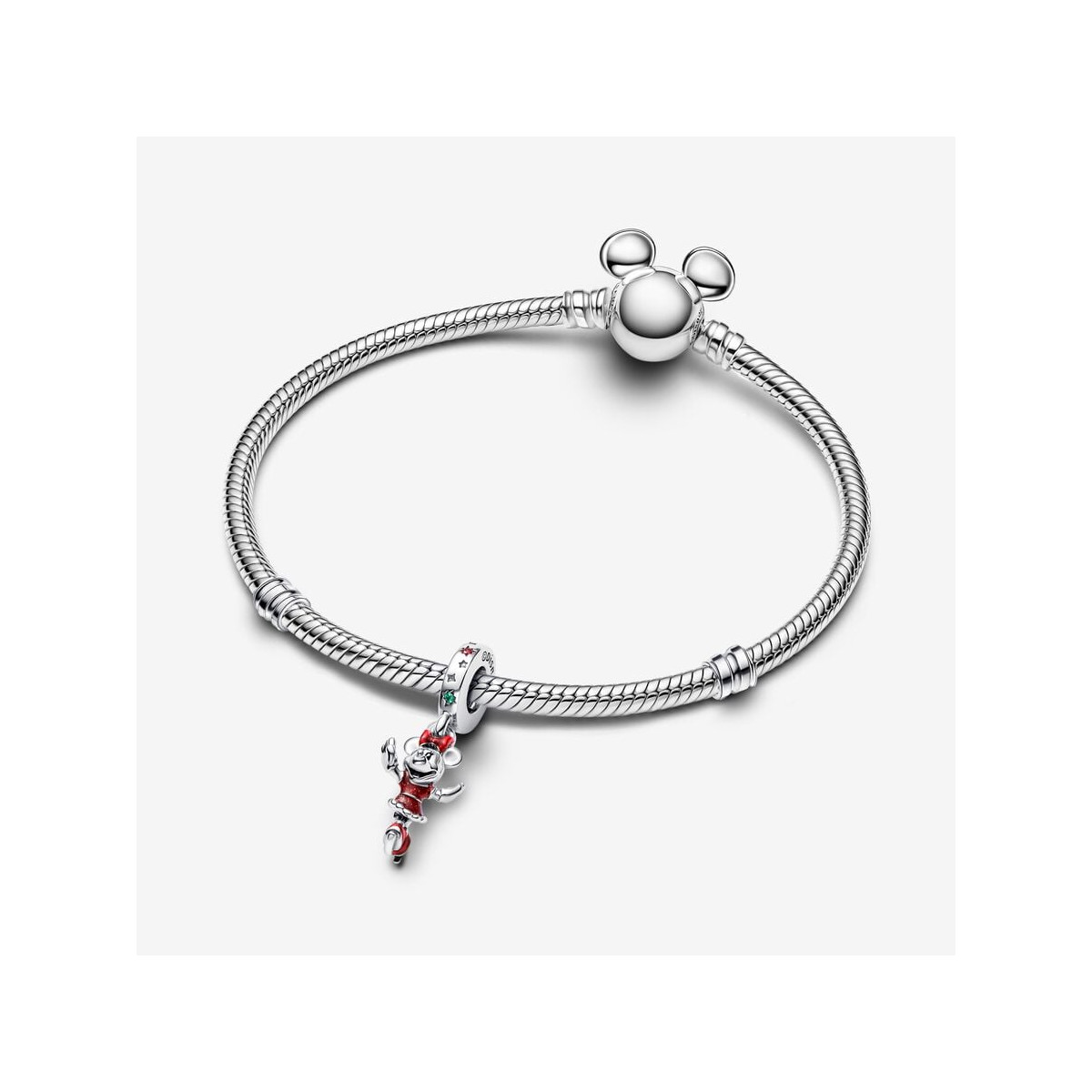 Charm Colgante Minnie Mouse Patinando sobre Hielo de Disney