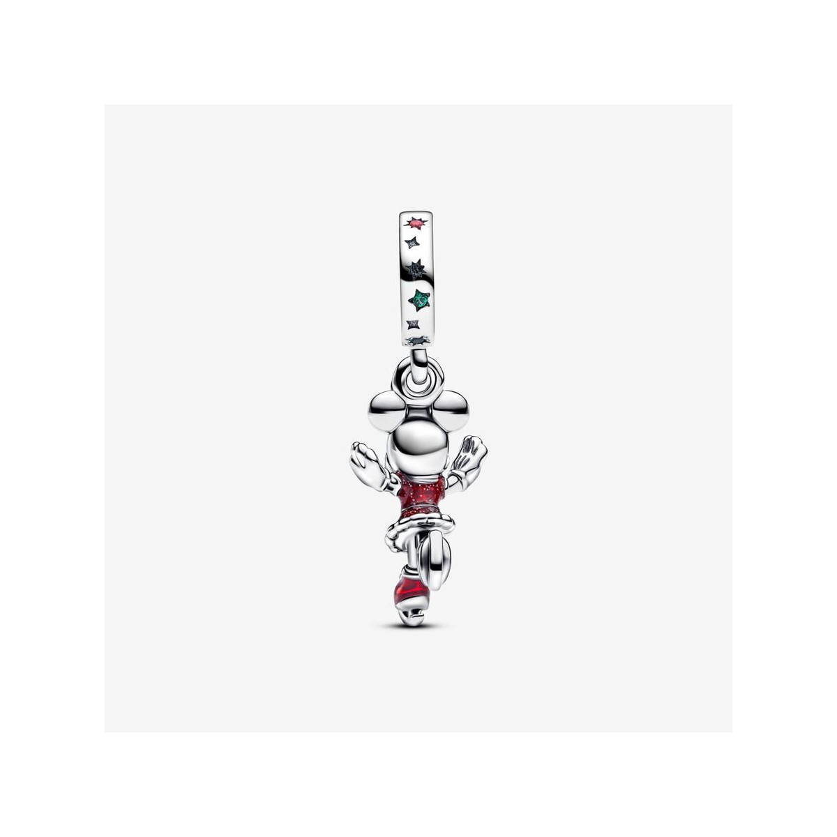 Charm Colgante Minnie Mouse Patinando sobre Hielo de Disney