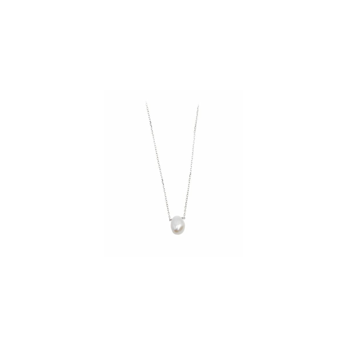 Collar en Perla Natural Salvatore Plata