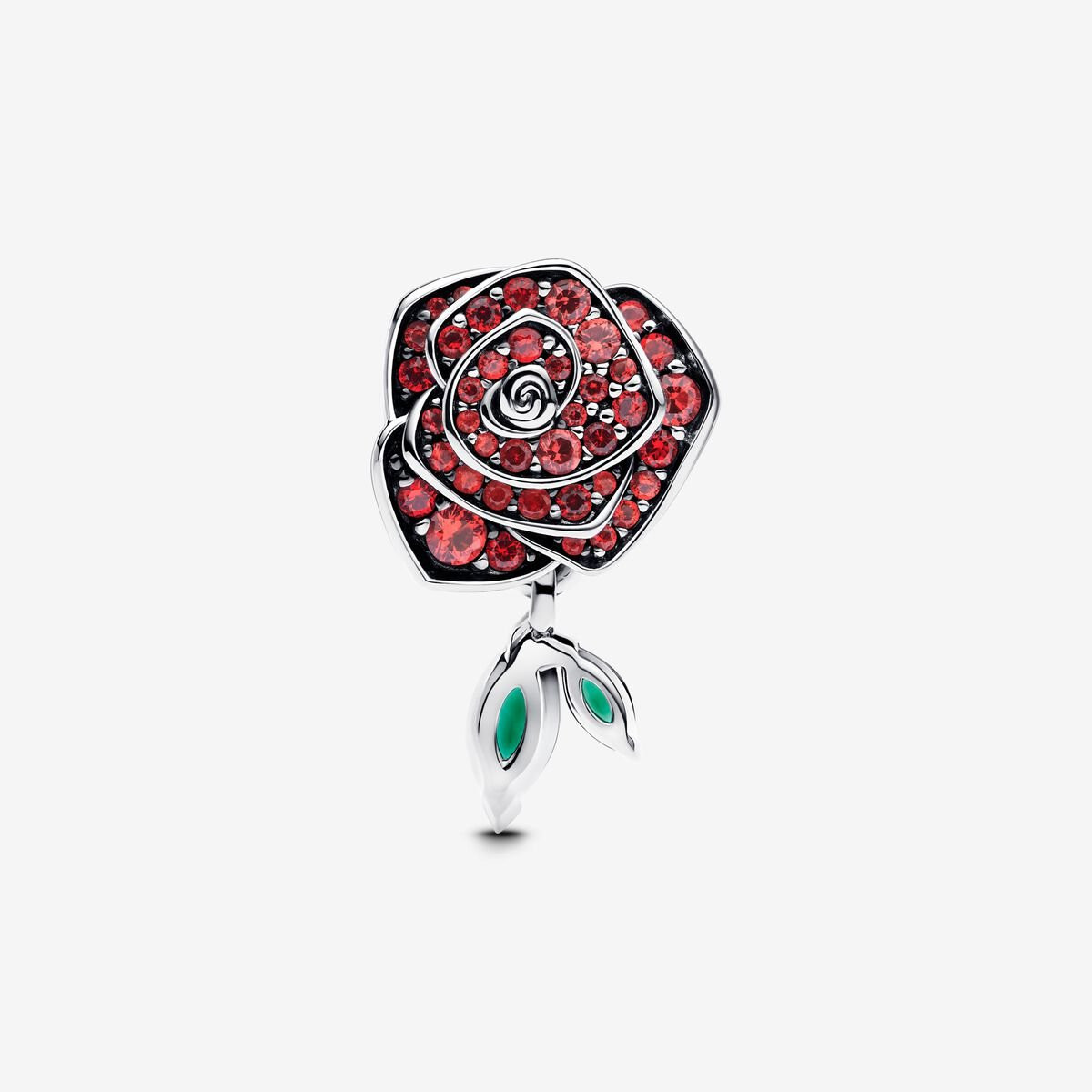 Charm Rosa Floreciendo Brillante Pandora