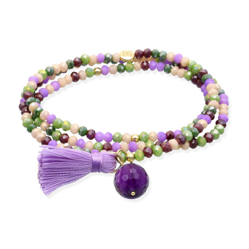 Pulsera ZEN PROVENZA con piedra natural Marina Garcia