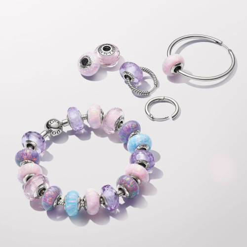 Pendientes de Aro Pandora Moments para Charm Pequeños