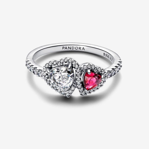 Anillo Halo Corazones Pandora - 193662C01