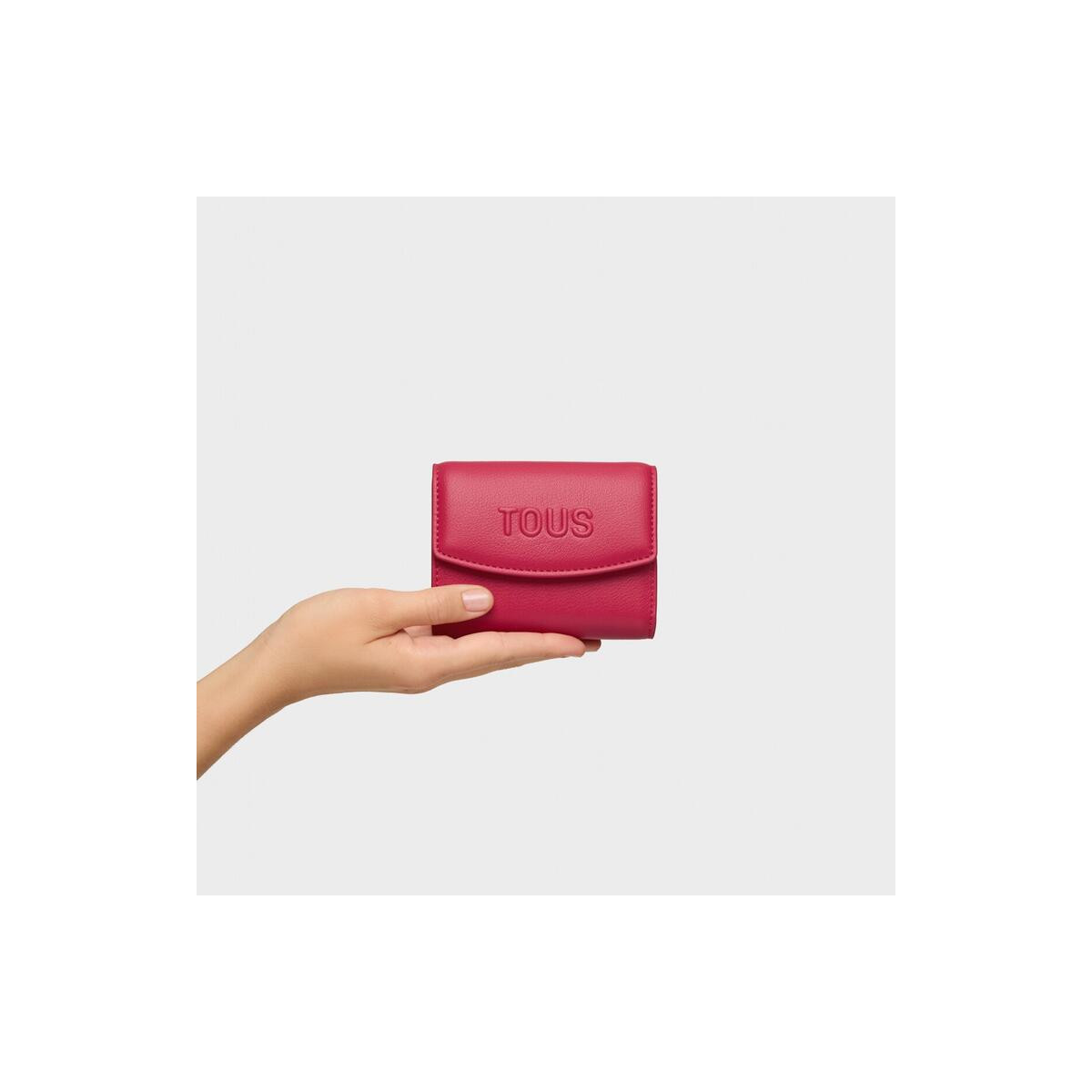 Cartera Pocket fucsia TOUS Bloom