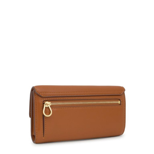 Billetera grande Pocket camel TOUS Bloom