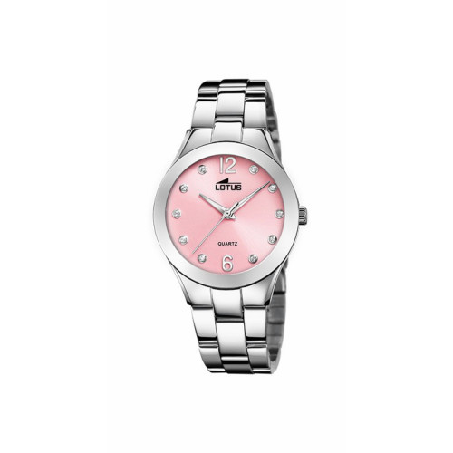 Reloj mujer esfera rosa Lotus