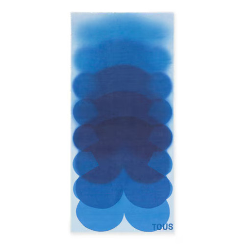 Foulard azul TOUS Blurry Bear