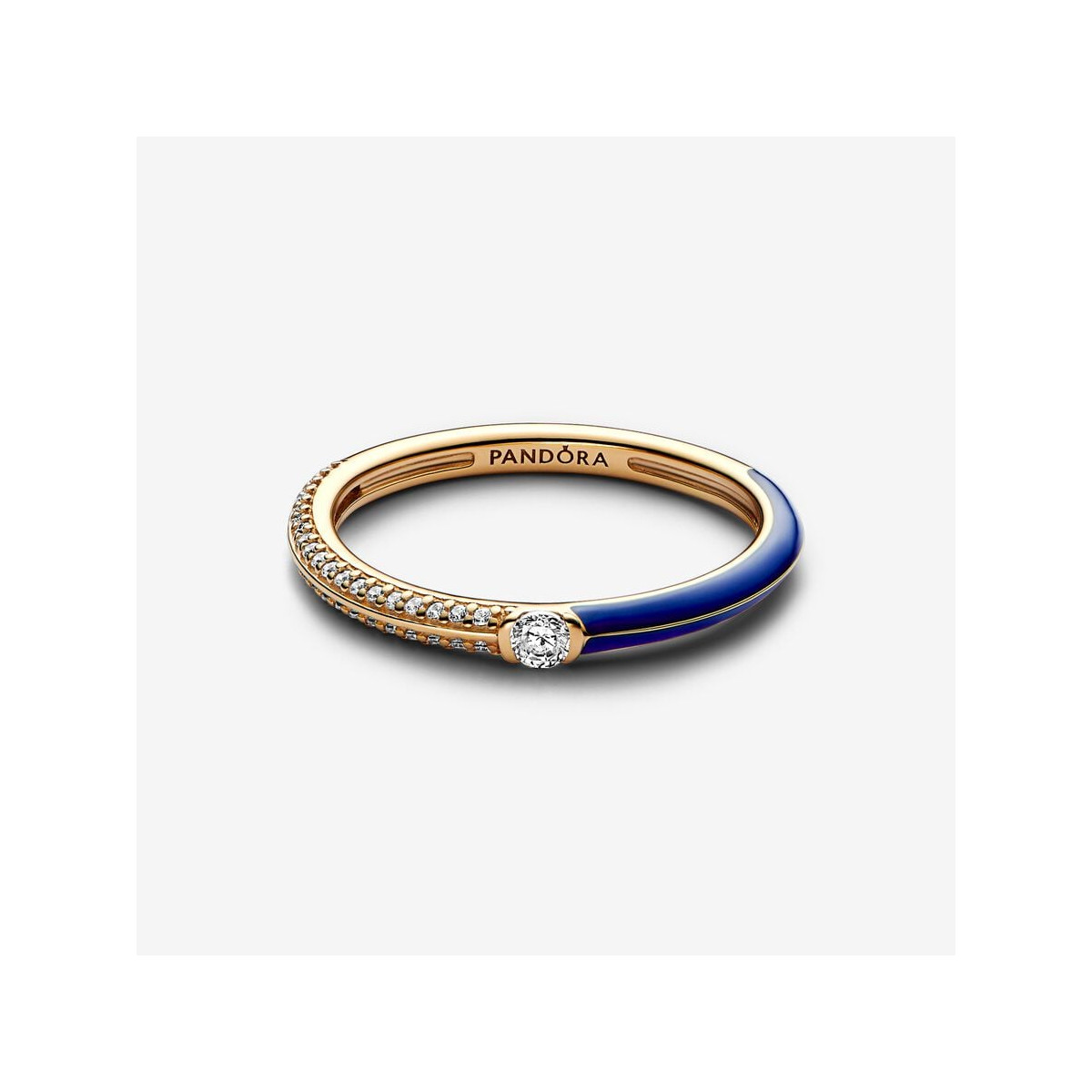 Anillo Dual y Azul Pave Pandora Me - 162528C01