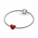 Pandora Charm Corazón Rojo Metálico