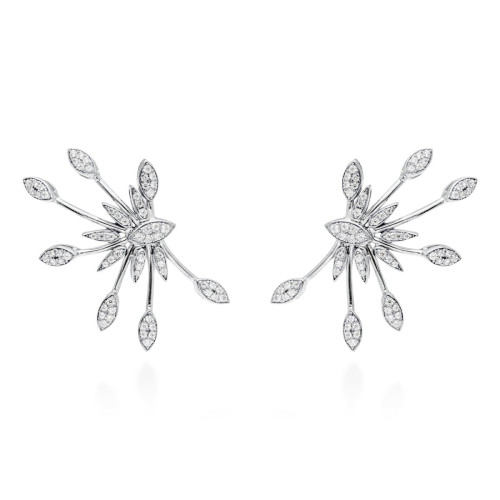 Pendientes Cara en plata MARINA GARCIA